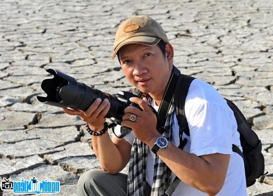 Một hình ảnh chân dung của Nhiếp ảnh gia Trần Phong