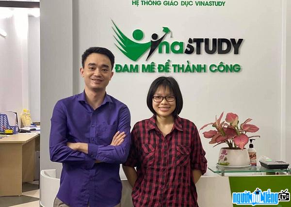 Giáo viên Nguyễn Thành Long sáng lập trung tâm Vinastudy