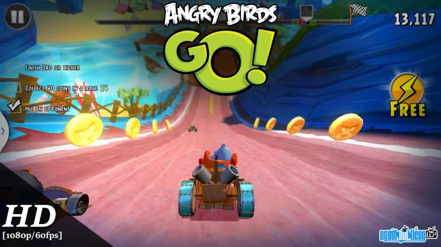 Hình ảnh giao diện Game Angry Birds Go!