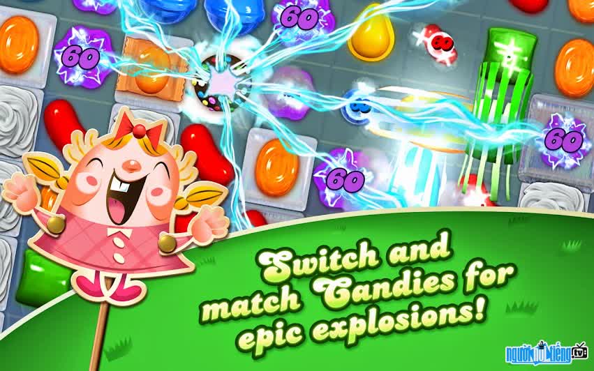 Candy Crush Saga là trò chơi được chơi nhiều thứ 2 trên thế giới