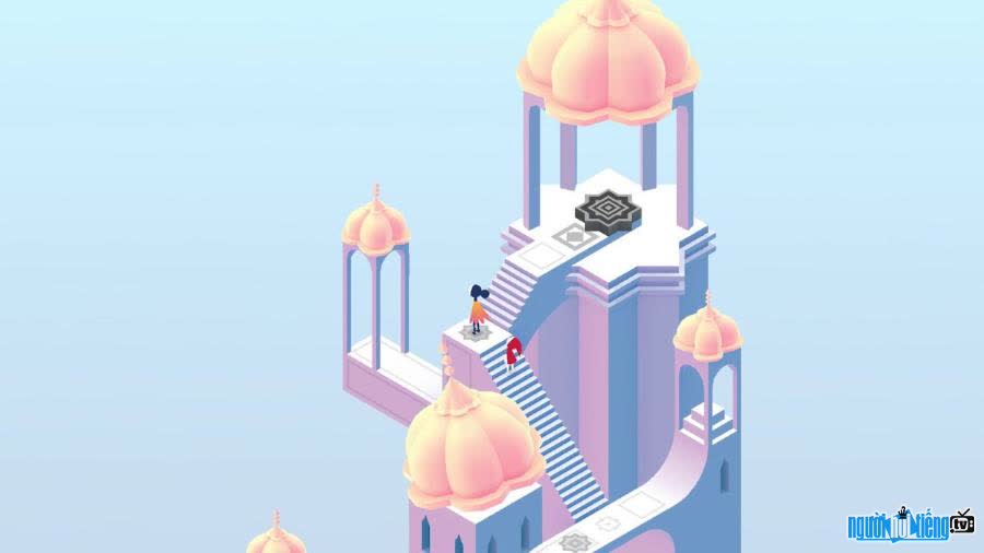 Người chơi sẽ phải đưa công chúa Ida vượt qua mê cung ảo ảnh trong Monument Valley