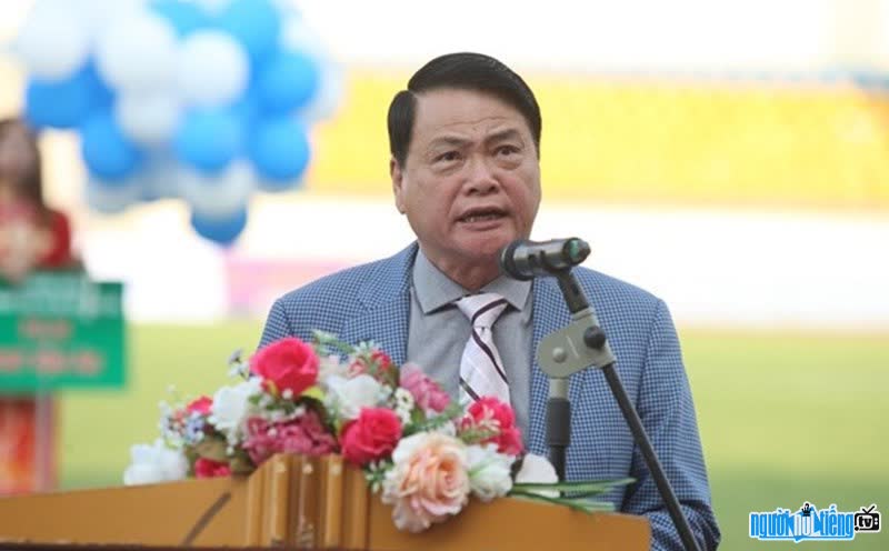 Hình ảnh Chủ tịch hội đồng quản trị Công ty cổ phần Tập đoàn Truyền thông Thanh Niên - ông Nguyễn Công Khế