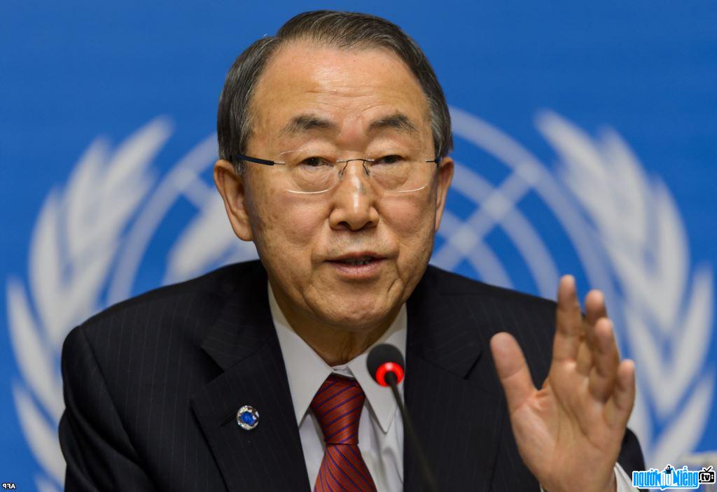 Một bức ảnh mới về Ban Ki-Moon- Chính trị gia nổi tiếng Hàn Quốc