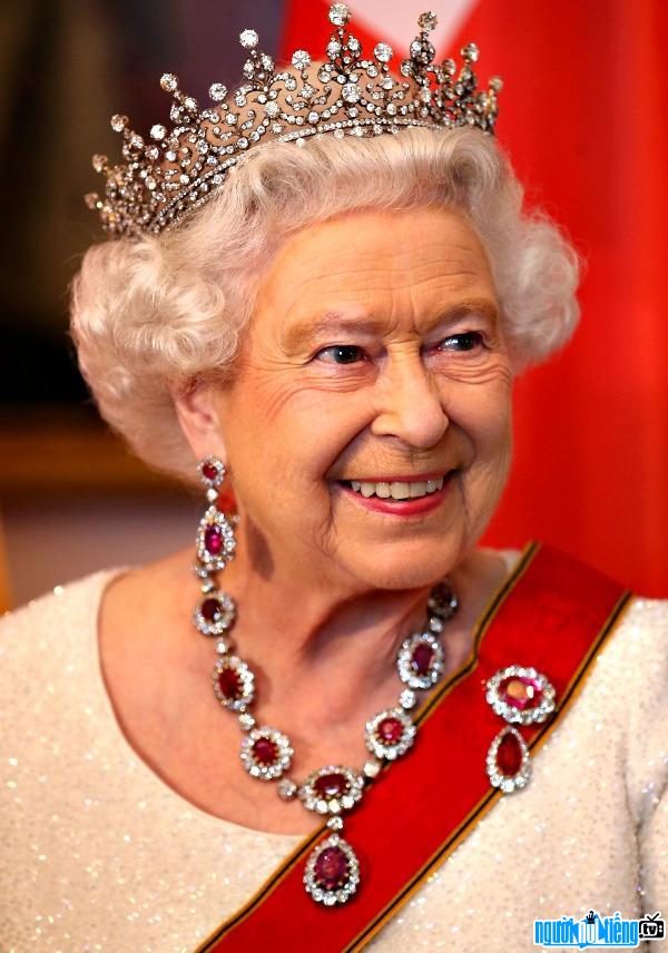 Một hình ảnh chân dung của Hoàng gia Queen Elizabeth II