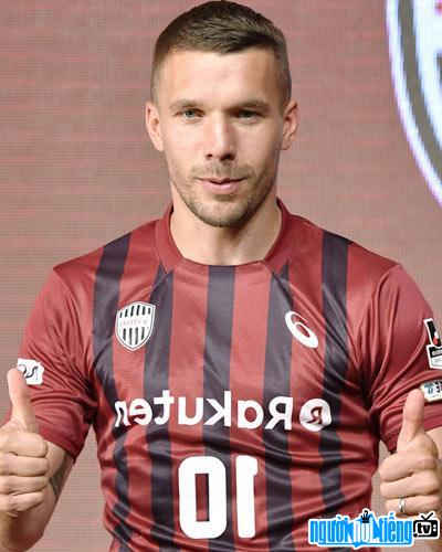 Một hình ảnh chân dung của Cầu thủ bóng đá Lukas Podolski