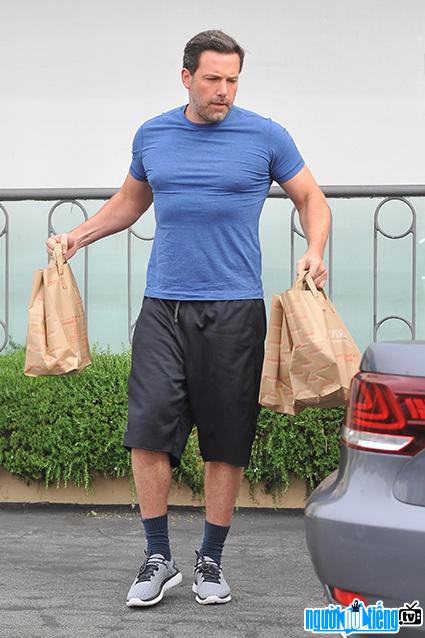 Hình ảnh diễn viên đời thường của diễn viên Ben Affleck