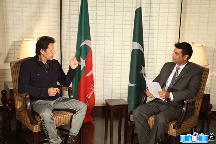 Nhà báo Arshad Sharif và Imran khan