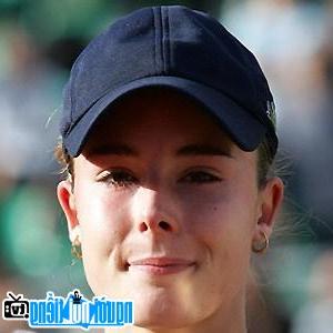 Một hình ảnh chân dung của VĐV tennis Alize Cornet