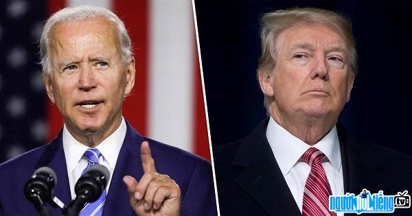 Chính trị gia Joe Biden vượt qua Tổng thống Donald Trump