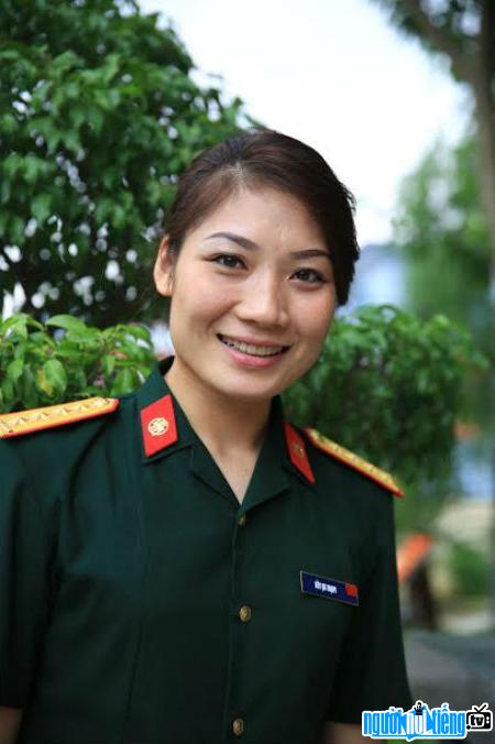Phạm Thị Yến là một trong những nữ thiếu tá trẻ nhất toàn quân.