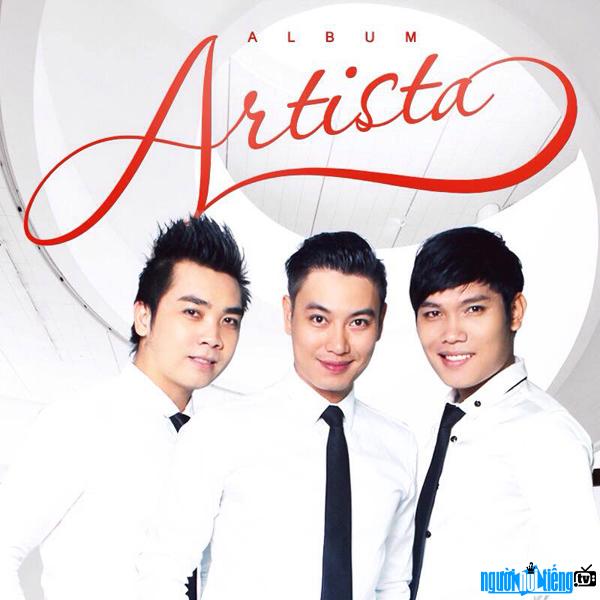 Nhóm nhạc Artista với 3 chàng ca sĩ điển trai