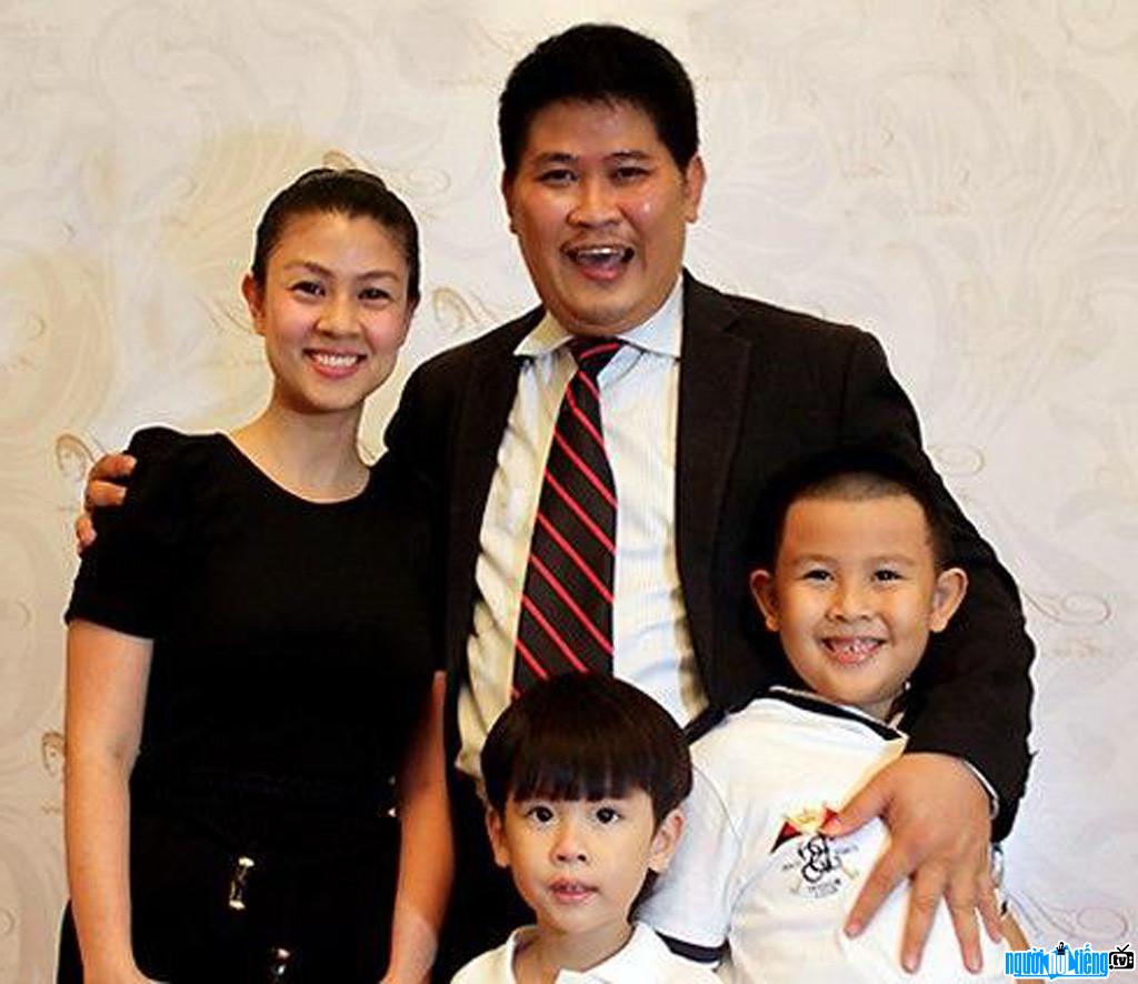 Bức ảnh của Phước Sang và gia đình