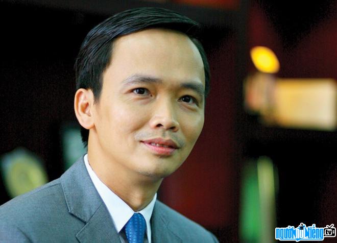 Một hình ảnh khác về Chủ tịch Hội đồng quản trị của Công ty cổ phần Tập đoàn FLC - Trịnh Văn Quyết.