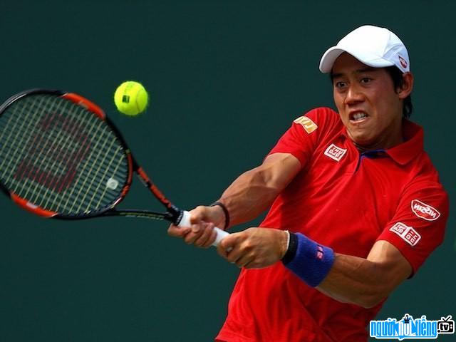Một Bức ảnh mới về vận động viên tennis Nishikori Kei