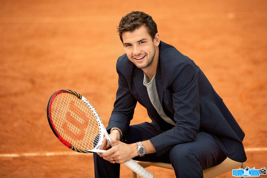 Một bức ảnh mới về vận động viên tennis ‪Grigor Dimitrov‬‬