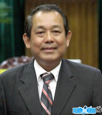 Một hình ảnh khác về Phó Thủ Tướng Trương Hòa Bình