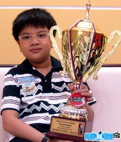 Hình ảnh cầu thủ Nguyễn Anh Khôi trong một lần giành chức vô địch