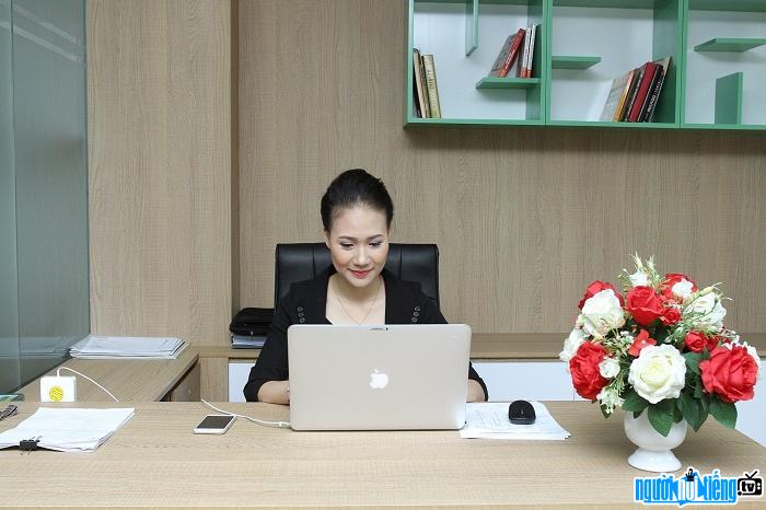 Doanh nhân Nguyễn Quỳnh Trang đang điều hành Trang Jolie Beauty & Spa