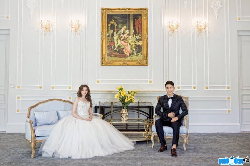 Hình ảnh người mẫu Mai Tuấn Anh trong bộ ảnh cưới
