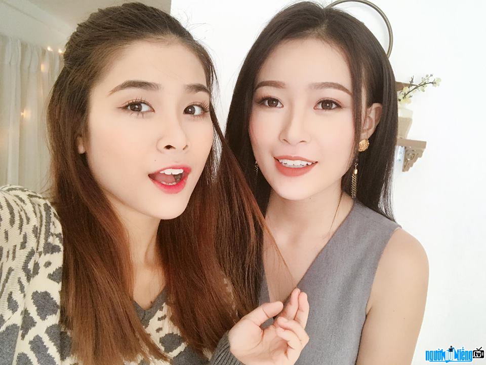 Diễn viên Nguyễn Phương Quỳnh cùng ca sĩ Hoàng Yến Chibi