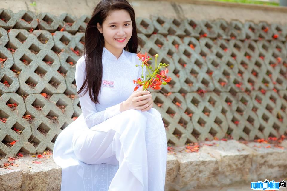 Hot girl Bảo Như - người được xem là nàng thơ của nhiều tờ báo tuổi teen đình đám