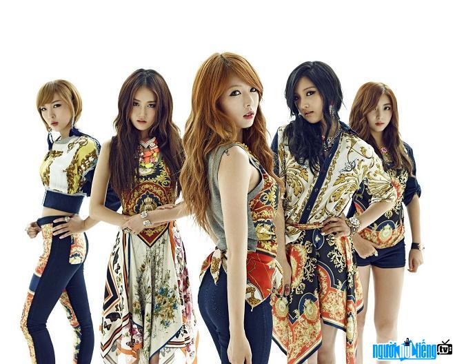 HuynA là thành viên nổi bật nhất của nhóm nhạc 4Minute