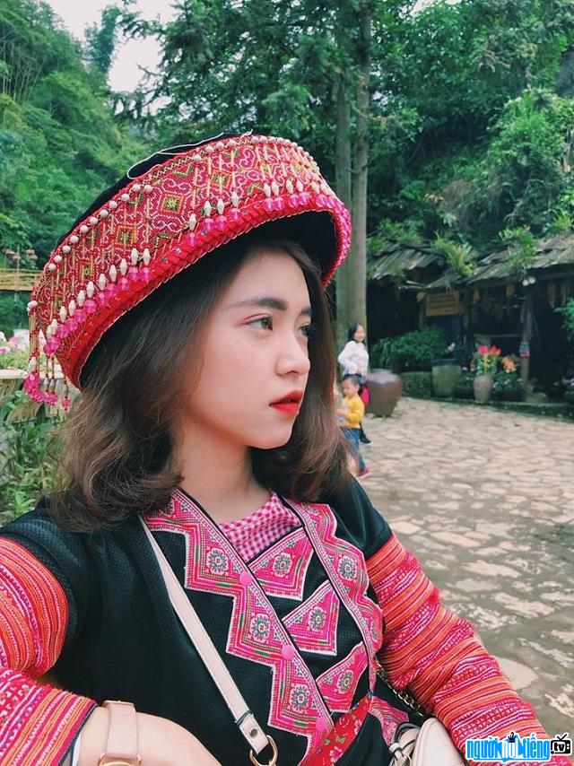 Hot girl Phan Khánh Ngọc hóa thân thành cô gái dân tộc