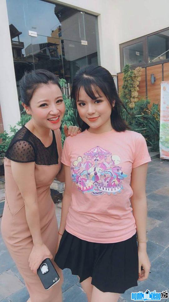 Bức ảnh diễn viên Phạm Thanh Hòa và diễn viên Hà Đan