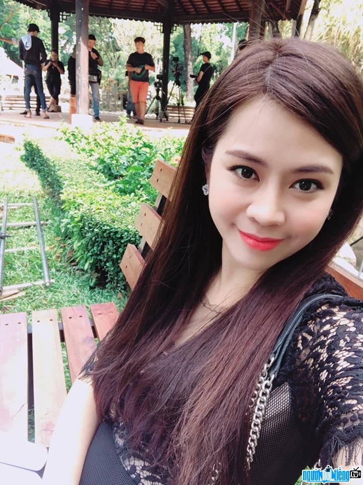 Hình ảnh selfie cực đẹp của diễn viên Vũ Ngọc Ánh