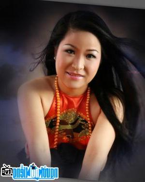 Portrait of Cheo singer Minh Phuong