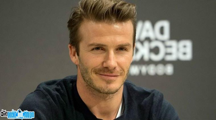 Player David Beckham Portrait