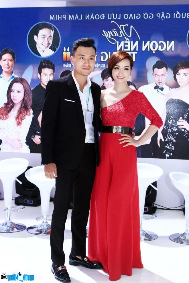 A new photo of Xuan Phuc and Actress Mai Thu Huyen