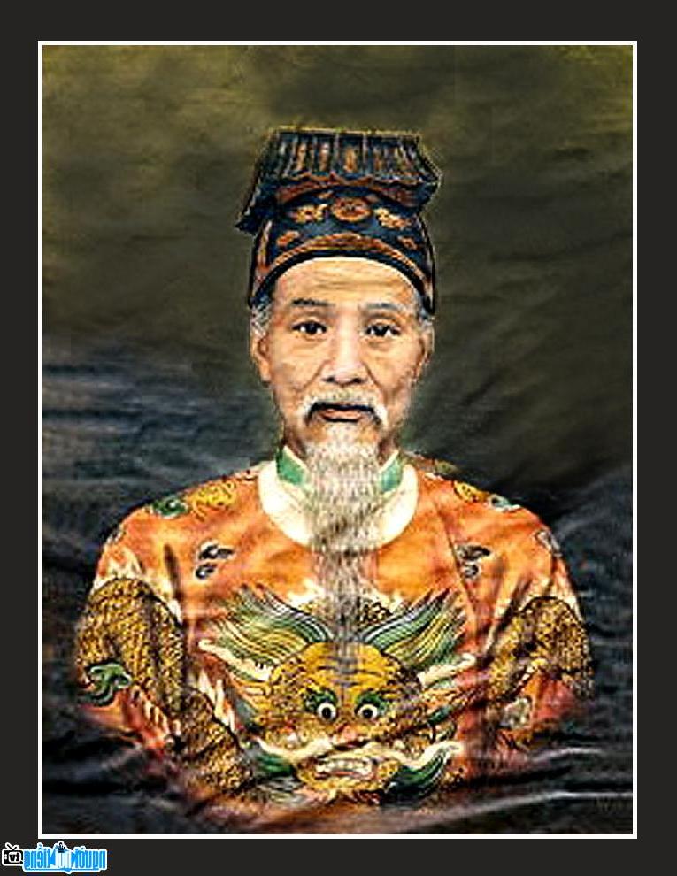 A photo of Tung Thien Vuong- Famous poet Thua Thien Hue- Vietnam