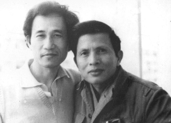  Director Hong Sen and his best friend - Director Nguyen Hai Ninh
