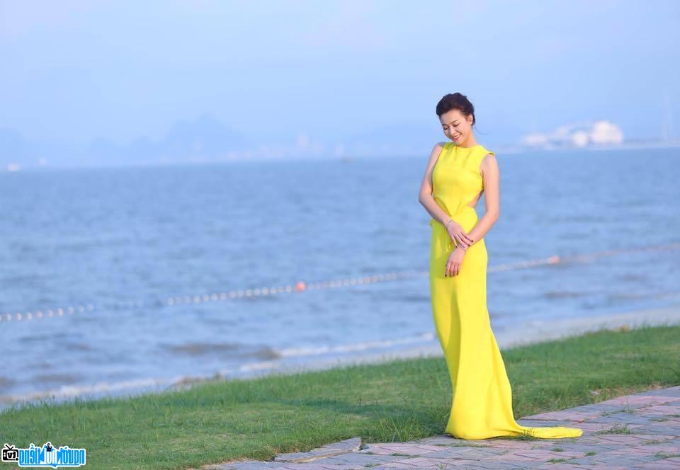 Một bức ảnh mới về Trương Tùng Lan-Người mẫu nổi tiếng Quảng Ninh-Việt Nam