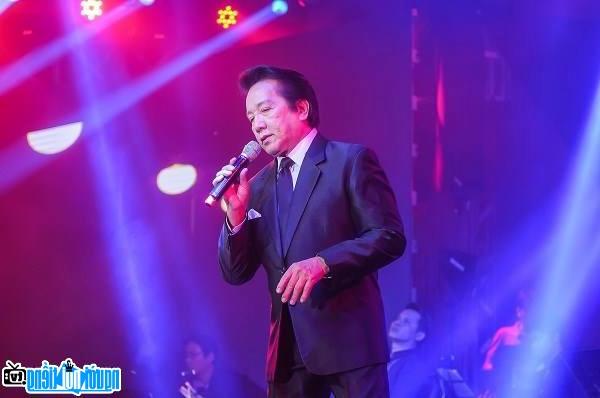  Picture of Singer Elvis Phuong giving their best on stage