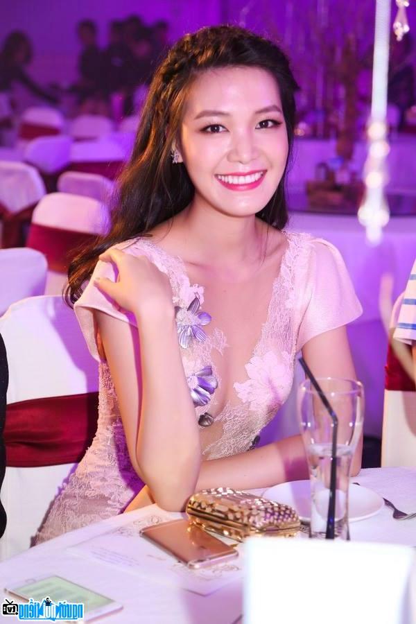 A beautiful picture of Miss Thuy Dung