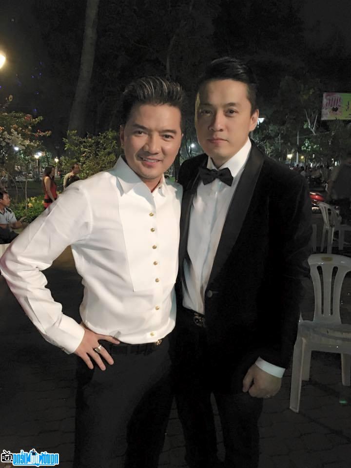  Singer Lam Truong and singer Dam Vinh Hung