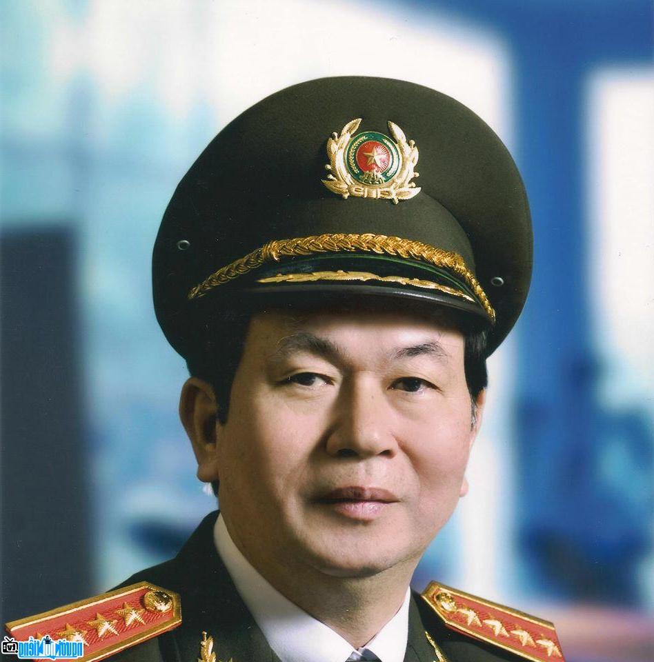 A portrait image of Politician Tran Dai Quang