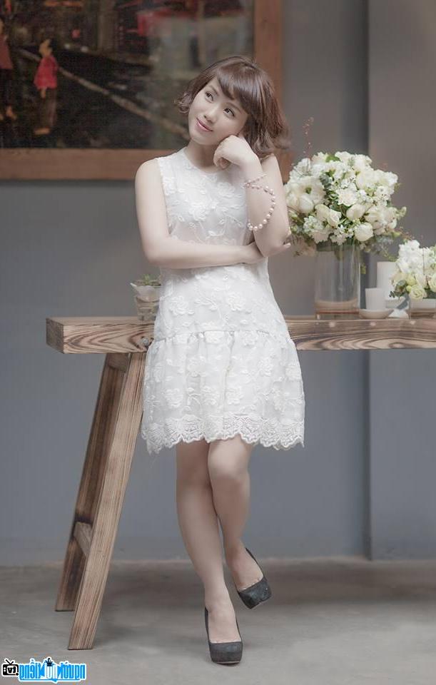  Picture of Singer Thuy Chi charming in MV of me