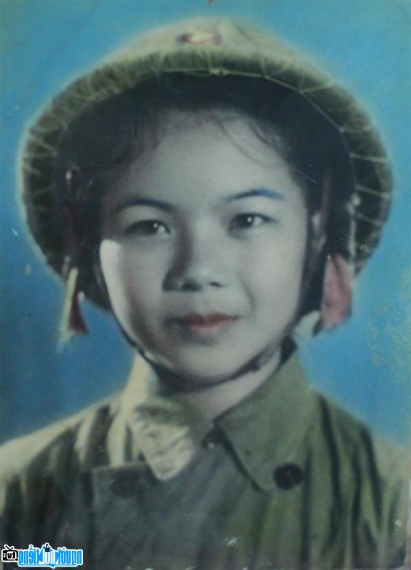 A photo of actor Duc Luu as a child