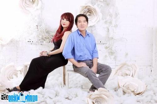  Musician Quoc Dung and his wife - Singer Bao Yen