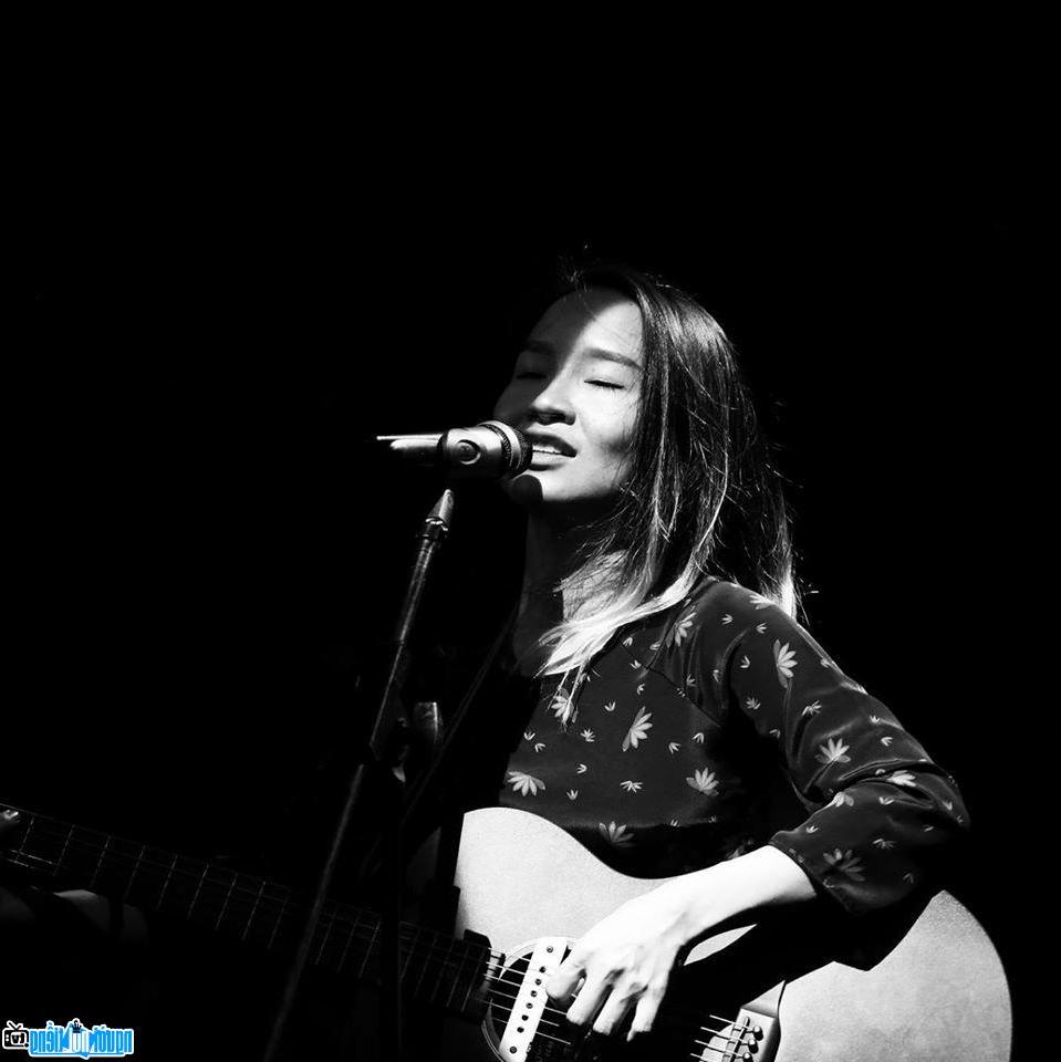 A new photo of Mai Khoi- Famous singer Khanh Hoa- Vietnam
