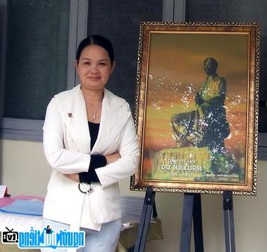 A portrait image of Vietnamese Modern Writer Bich Ngan