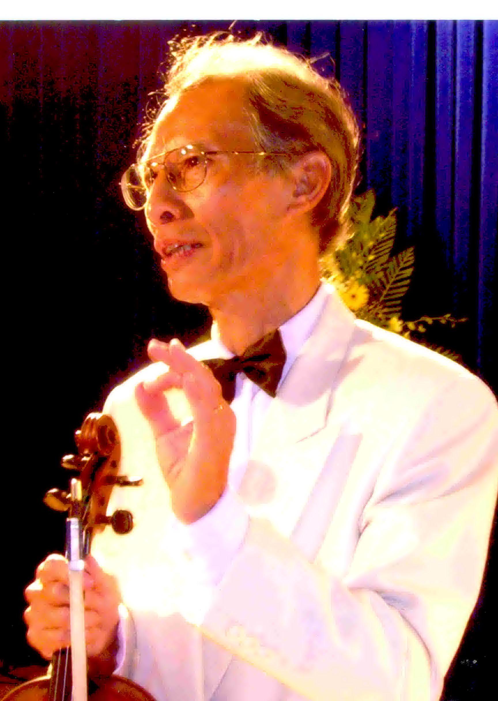 A new photo of Ta Bon- Famous violinist Hanoi-Vietnam