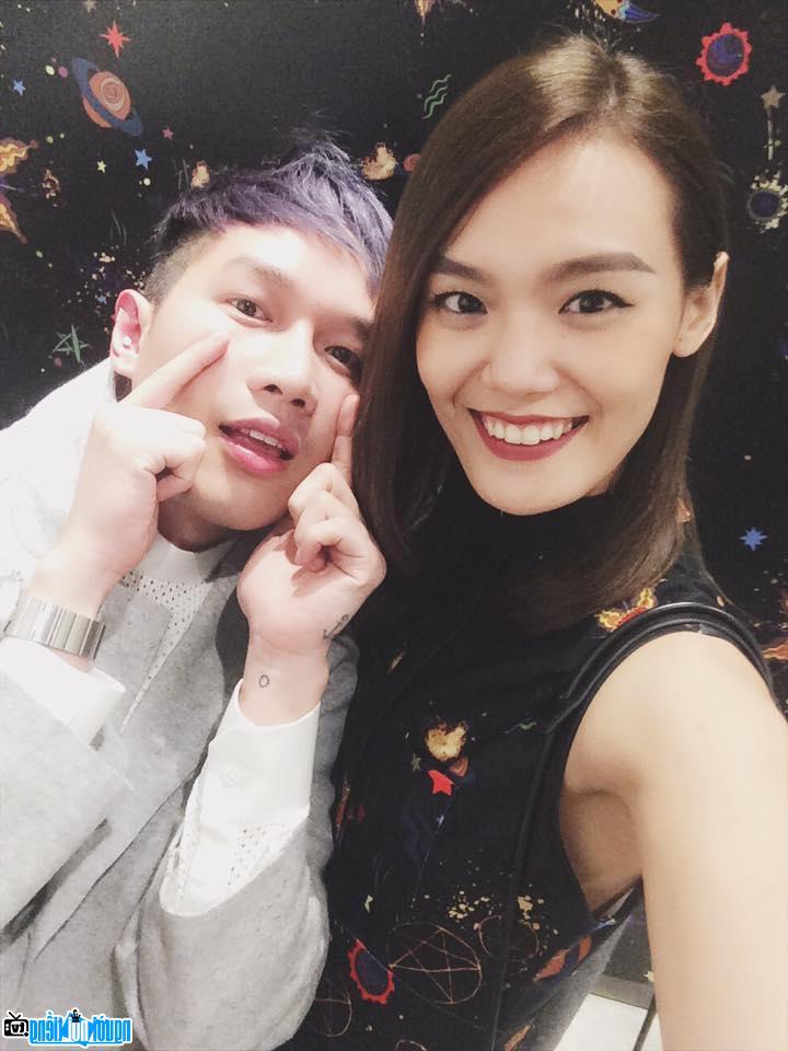 Người mẫu Lê Thanh Thảo và bạn trai Xuân Tiến