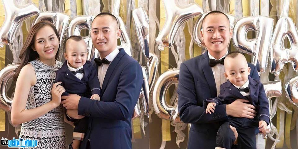 Family picture of Businessman Do Binh Duong