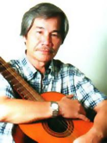 Image of late musician Nhat Ngan