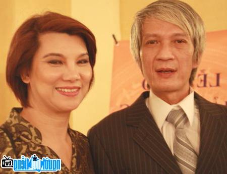 Director Vuong Duc and his wife - Elite artist Ngoc Bich