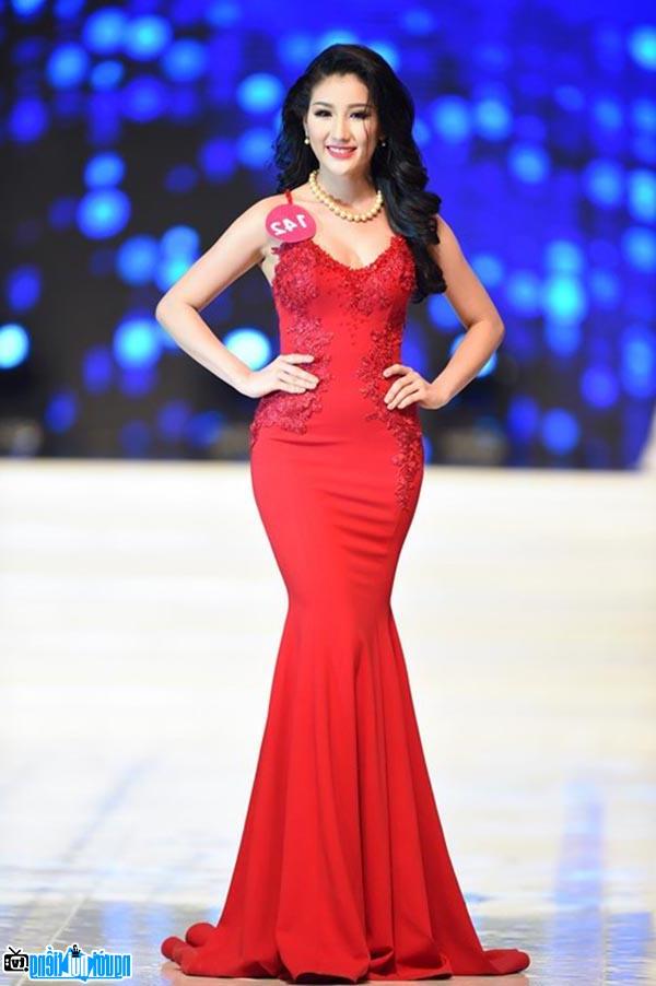  runner-up Bao Nhu in the Miss Vietnam Sea contest